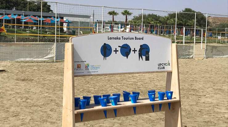 The eco ashtrays were developed by startup FAR which supports the efforts of global physical and online community UpCycle.Club