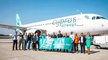 Cyprus Airways unveiled an updated livery for its two new Airbus A320 aircraft