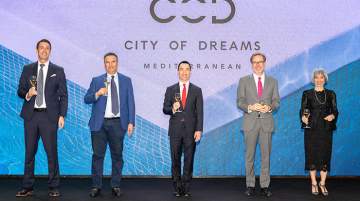 Media event hosted by City of Dreams Mediterranean