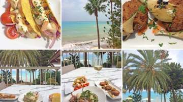 Cape Aspro’s sharing plates include Cypriot inspired dishes such as Ouzo Bites