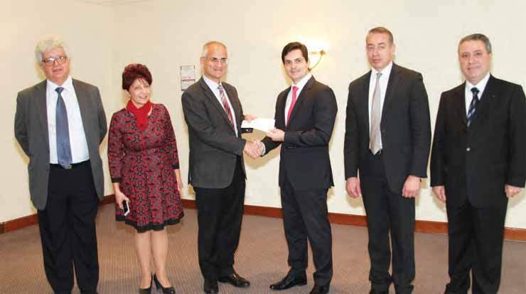 Hilton Cyprus hands donations to the Elpida Foundation