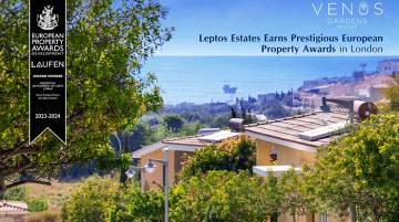 Leptos Estates earns prestigious European Property Awards in London