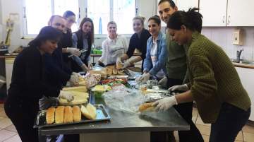 The Orthodoxou Groups volunteers