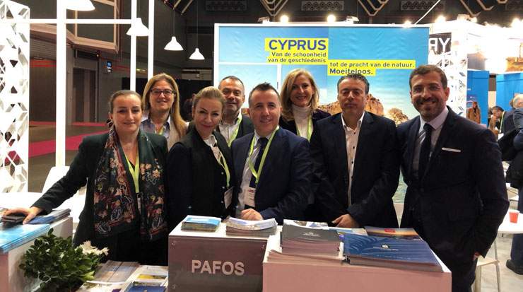 The Paphos representation at Vakantiebeurs 2018