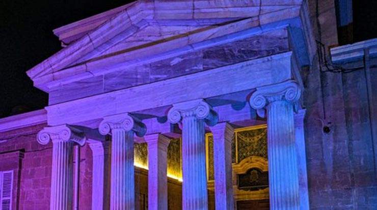 The Department of Antiquities Lights up Monuments 