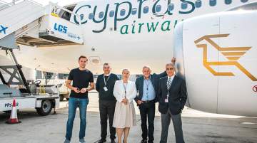 Cyprus Airways team 