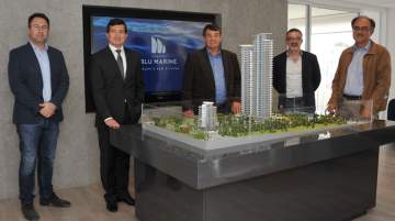 Signing of the Limassol Blu Marine project with the contractor 