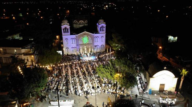 The festival showcased traditional Cypriot culture