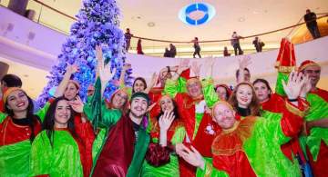 The Mall of Cyprus welcomed Christmas with its friends