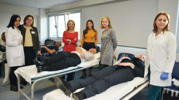 Blood donation drive by Cyprus Shipping Chamber 
