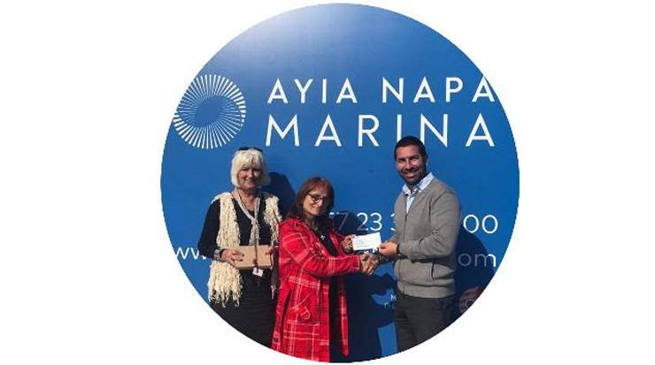 The Smile Project: donation made by Ayia Napa Marina