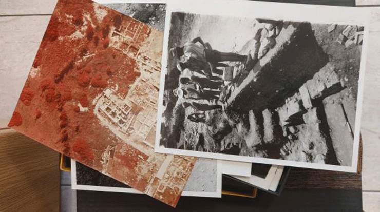 Department of Antiquities archives from the excavations in Kourion