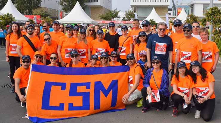 COLUMBIA Shipmanagement participated in the GSO Limassol Marathon