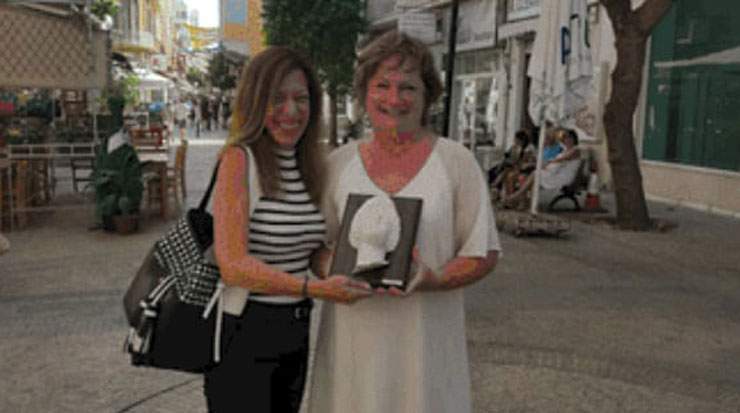 CTO thanked Laurent for her consistent loyalty to the island