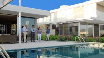 UK journalists hosted by Leptos Group