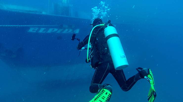 Diving in Larnaca 