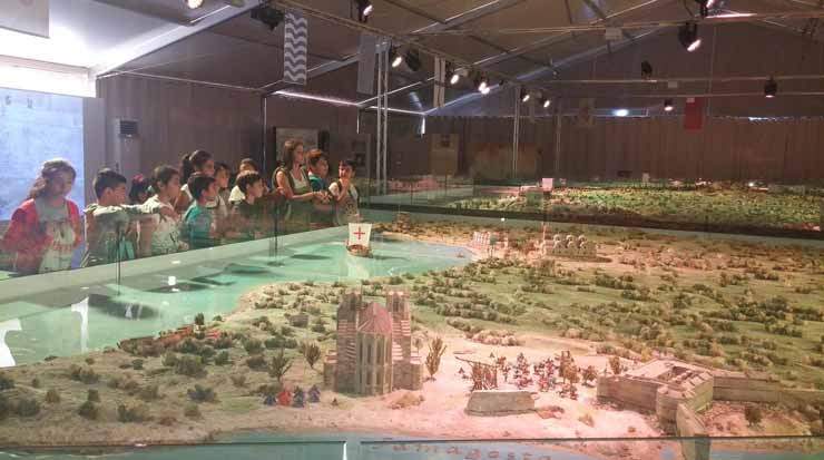 CyprusLand visitors look at the largest 3D map of the island