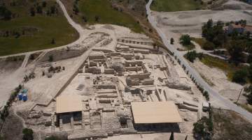 Ancient Idalion archaeological site
