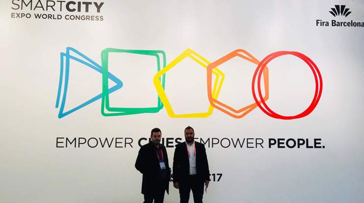 Christou and Zannetou at Smart City Expo World Congress