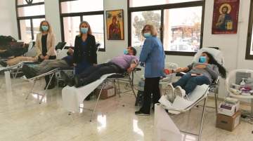 Cyprus Shipping Chamber blood donation drive