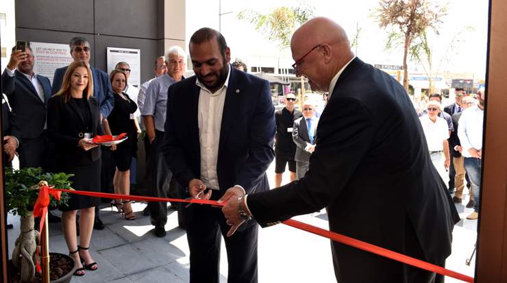 Yiannis Karousos officially inaugurating C2 Ayia Napa