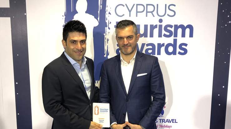 Cyprus Tourism Awards 2019 with Orthodoxou Travel team